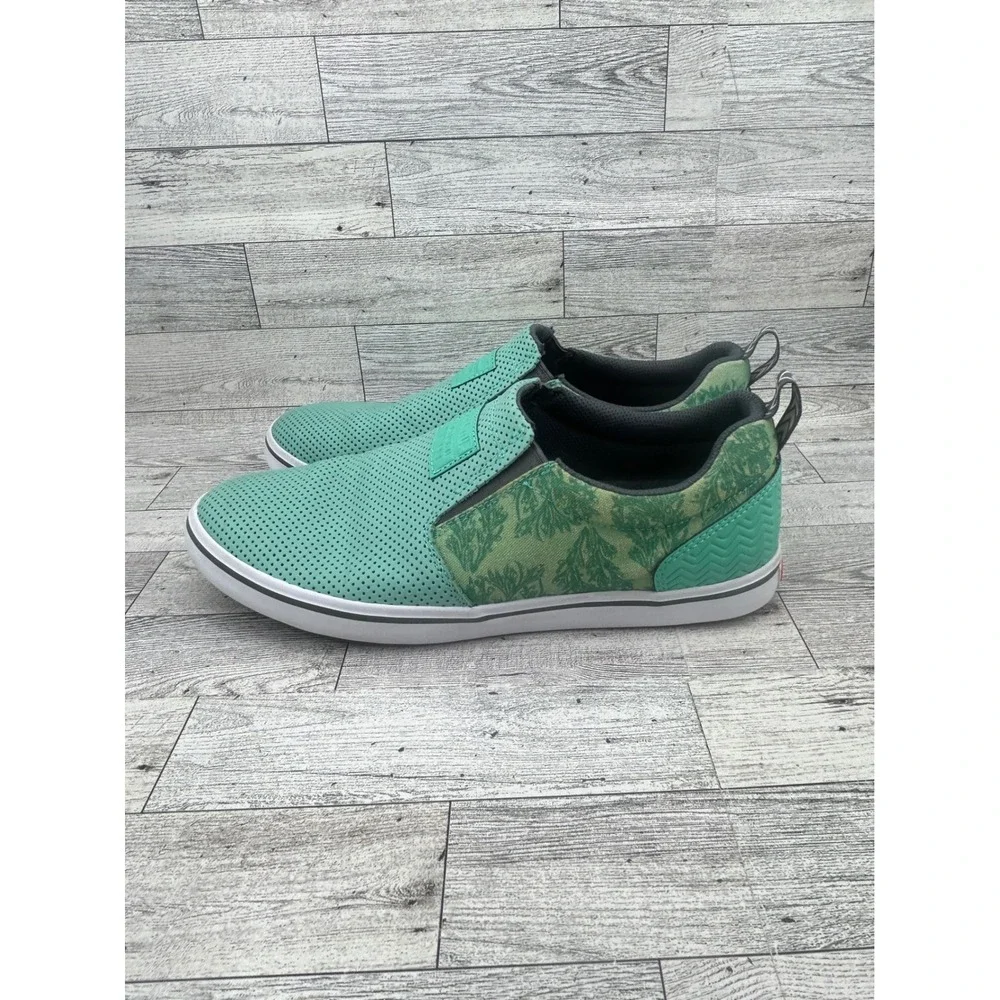 XTRATUF Salmon‎ Sisters Slip On Perforated Sneakers Teal Women 11